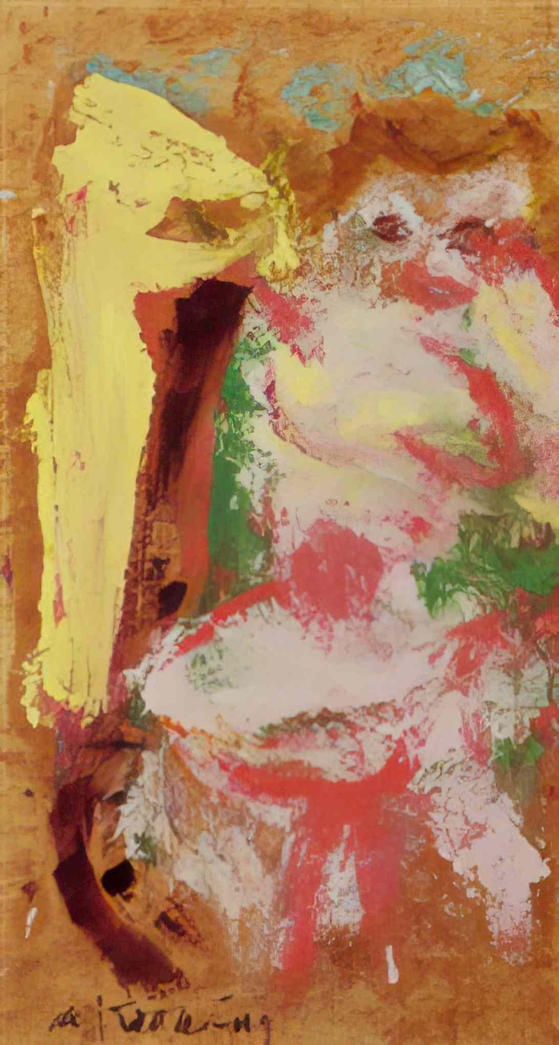 Willem de Kooning woman study Art A4 Photo Print