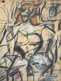 Willem de Kooning woman study for woman i Art A4 Photo Print