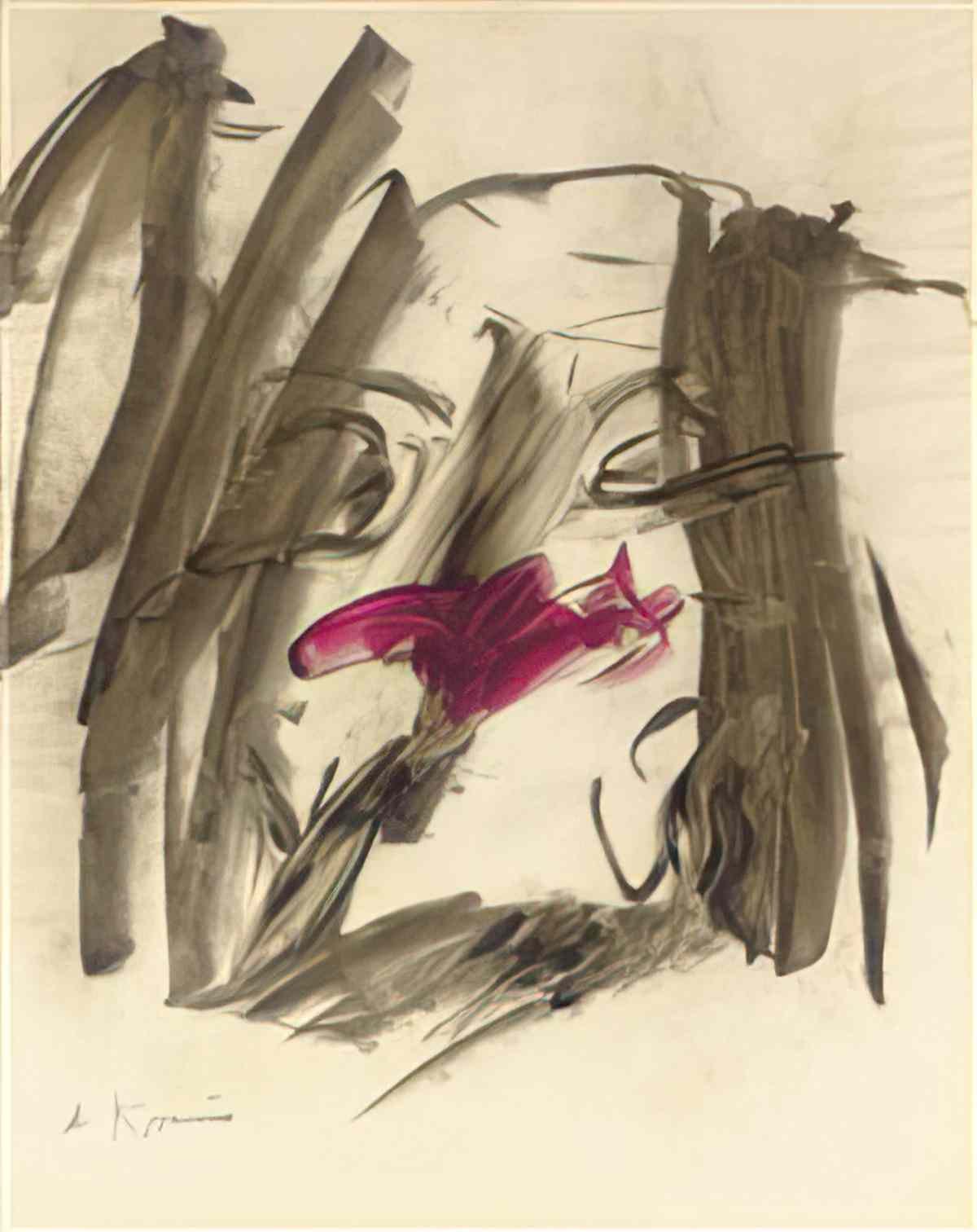 Willem de Kooning woman study3 Art A4 Photo Print