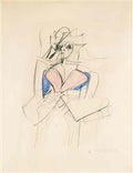 Willem de Kooning woman14 Art A4 Photo Print