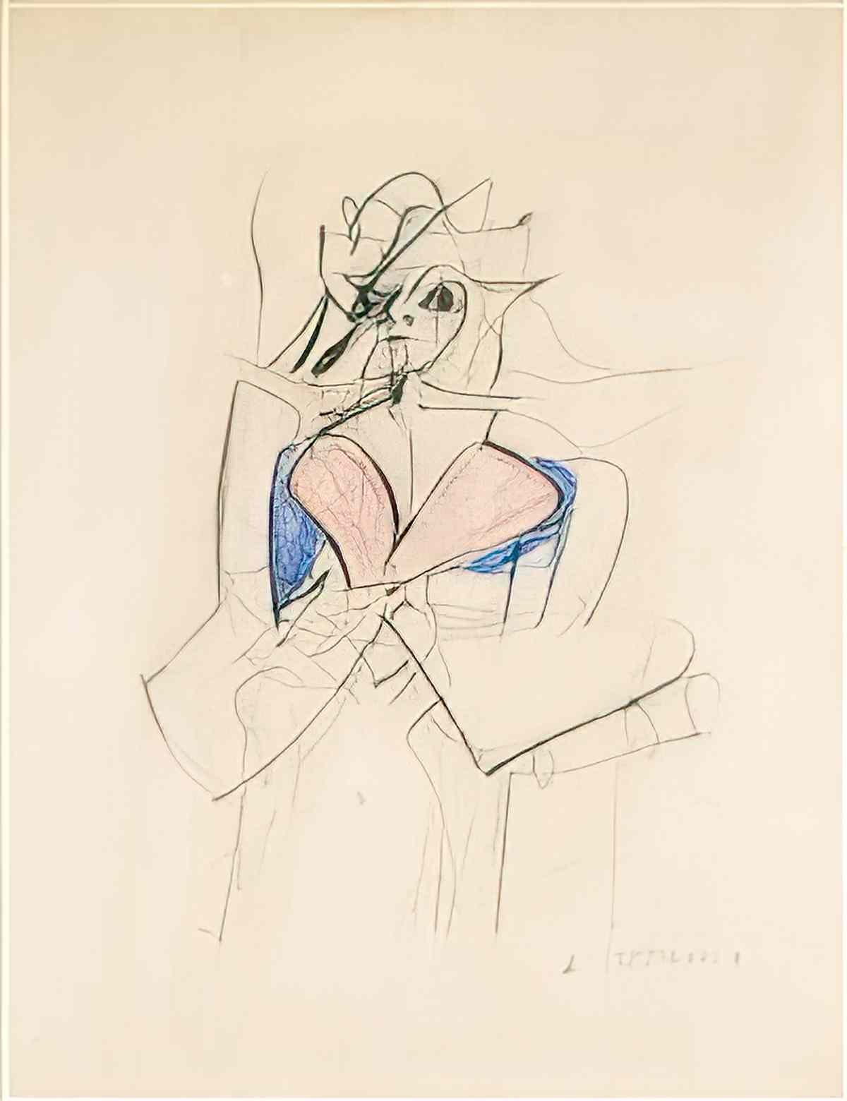 Willem de Kooning woman14 Art A4 Photo Print