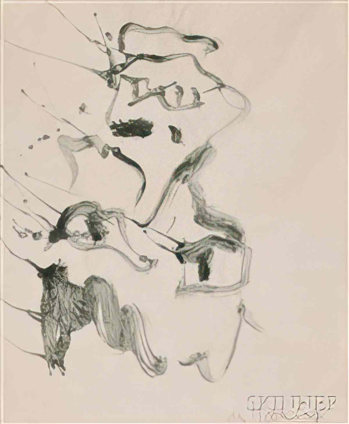 Willem de Kooning woman15 2 Art A4 Photo Print