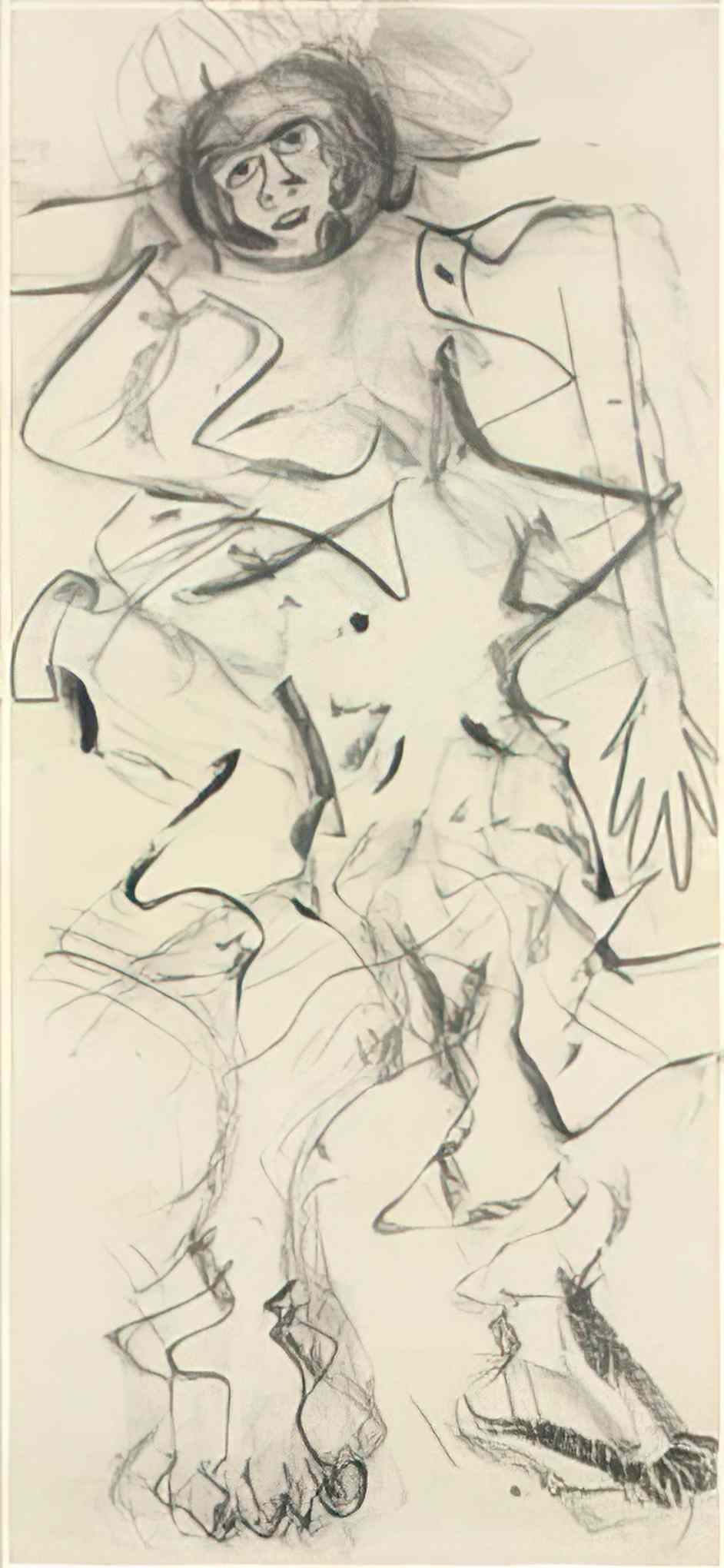 Willem de Kooning woman17 2 Art A4 Photo Print