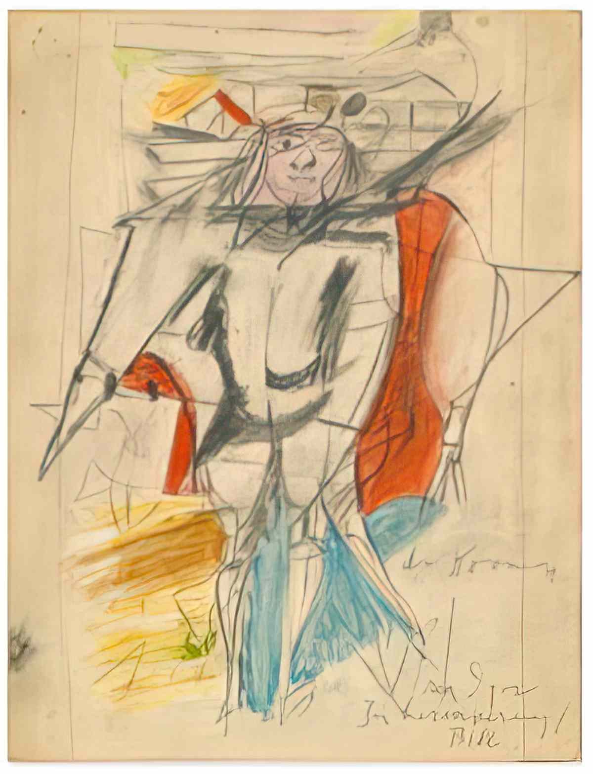 Willem de Kooning woman2 2 Art A4 Photo Print