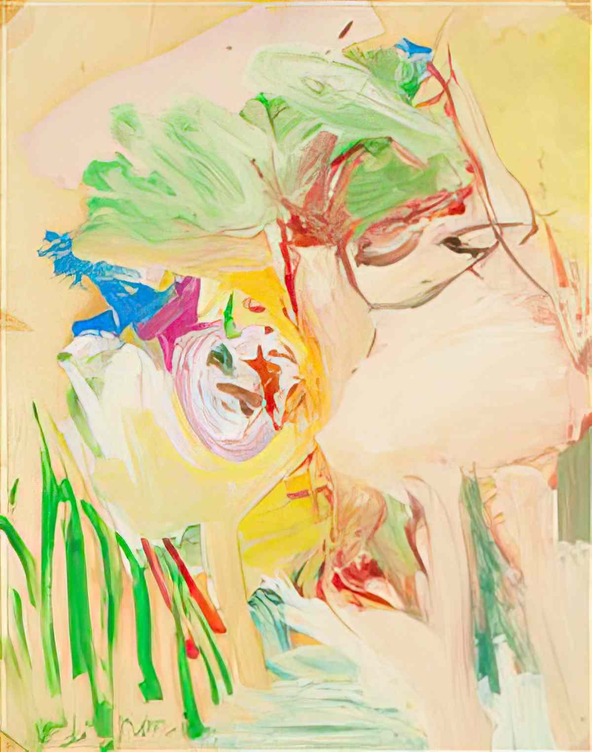 Willem de Kooning woman2 Art A4 Photo Print