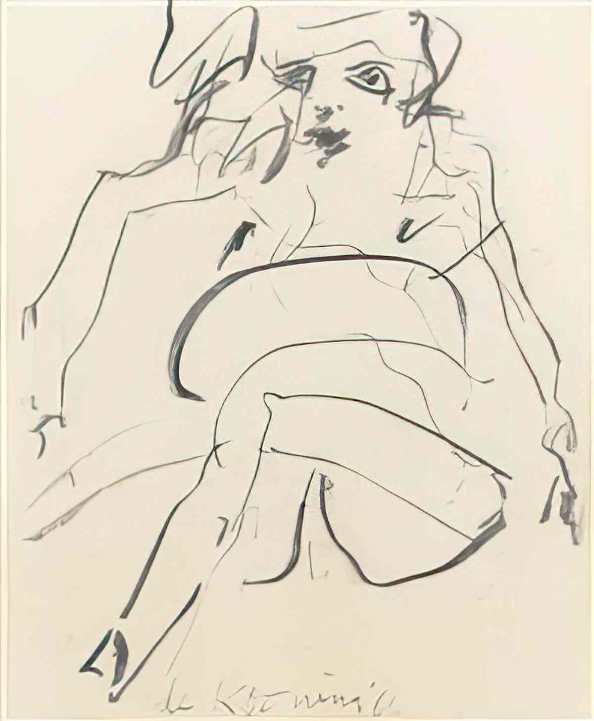 Willem de Kooning woman29 2 Art A4 Photo Print