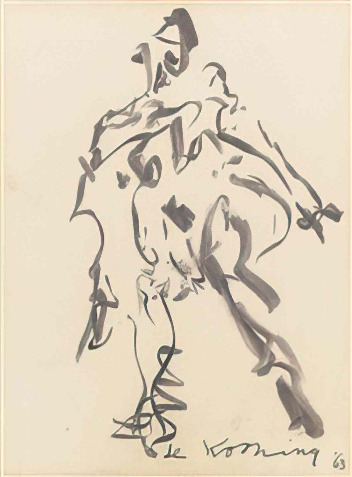 Willem de Kooning woman31 2 Art A4 Photo Print