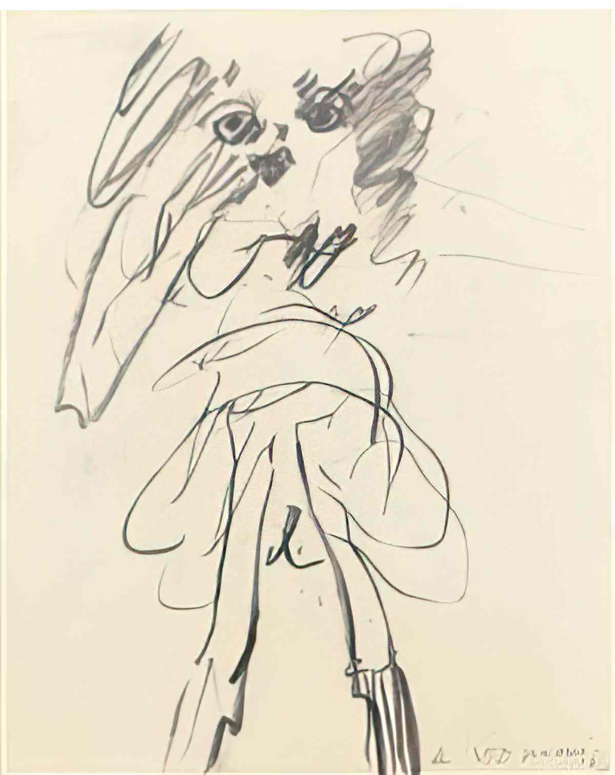 Willem de Kooning woman322 Art A4 Photo Print