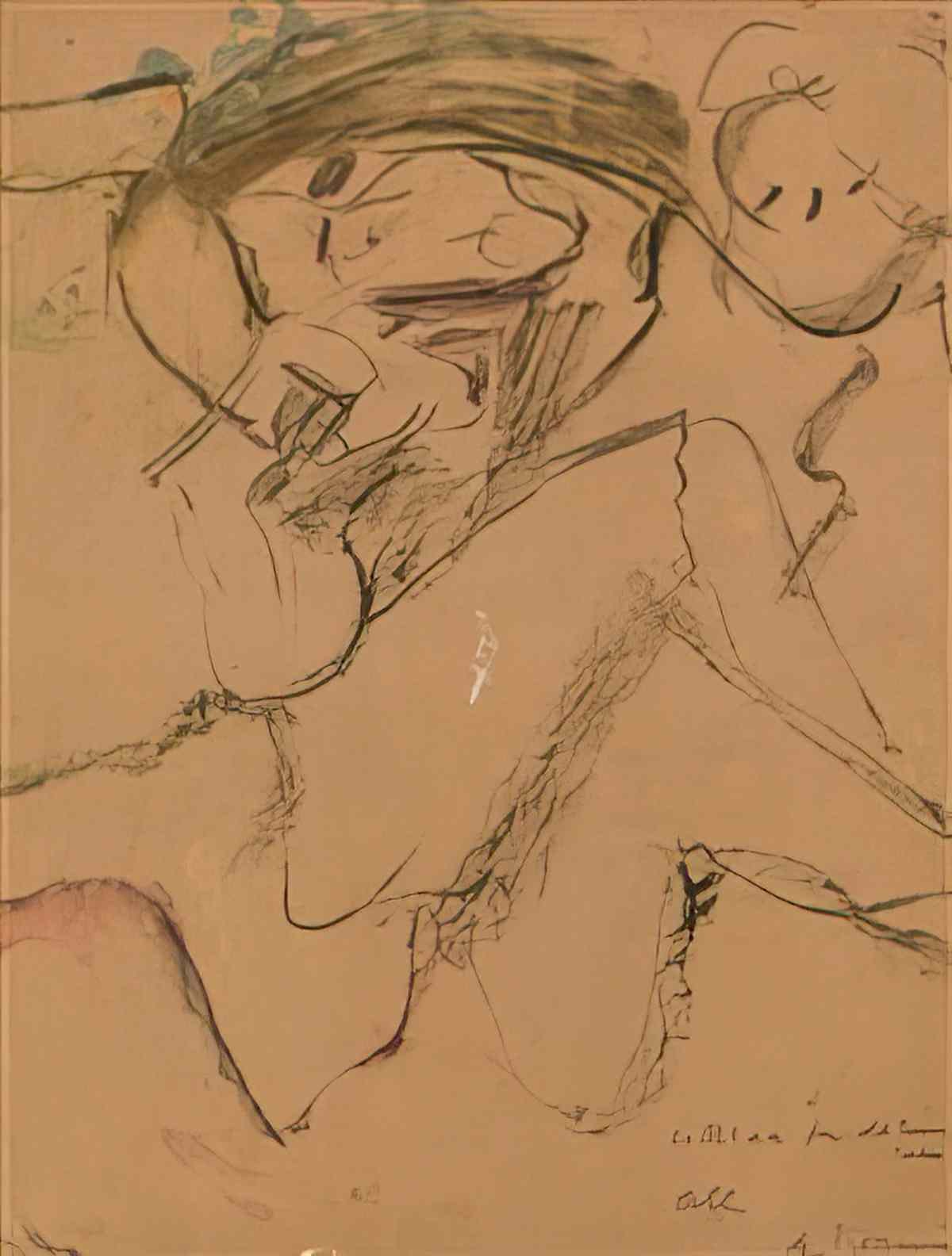 Willem de Kooning woman39 Art A4 Photo Print