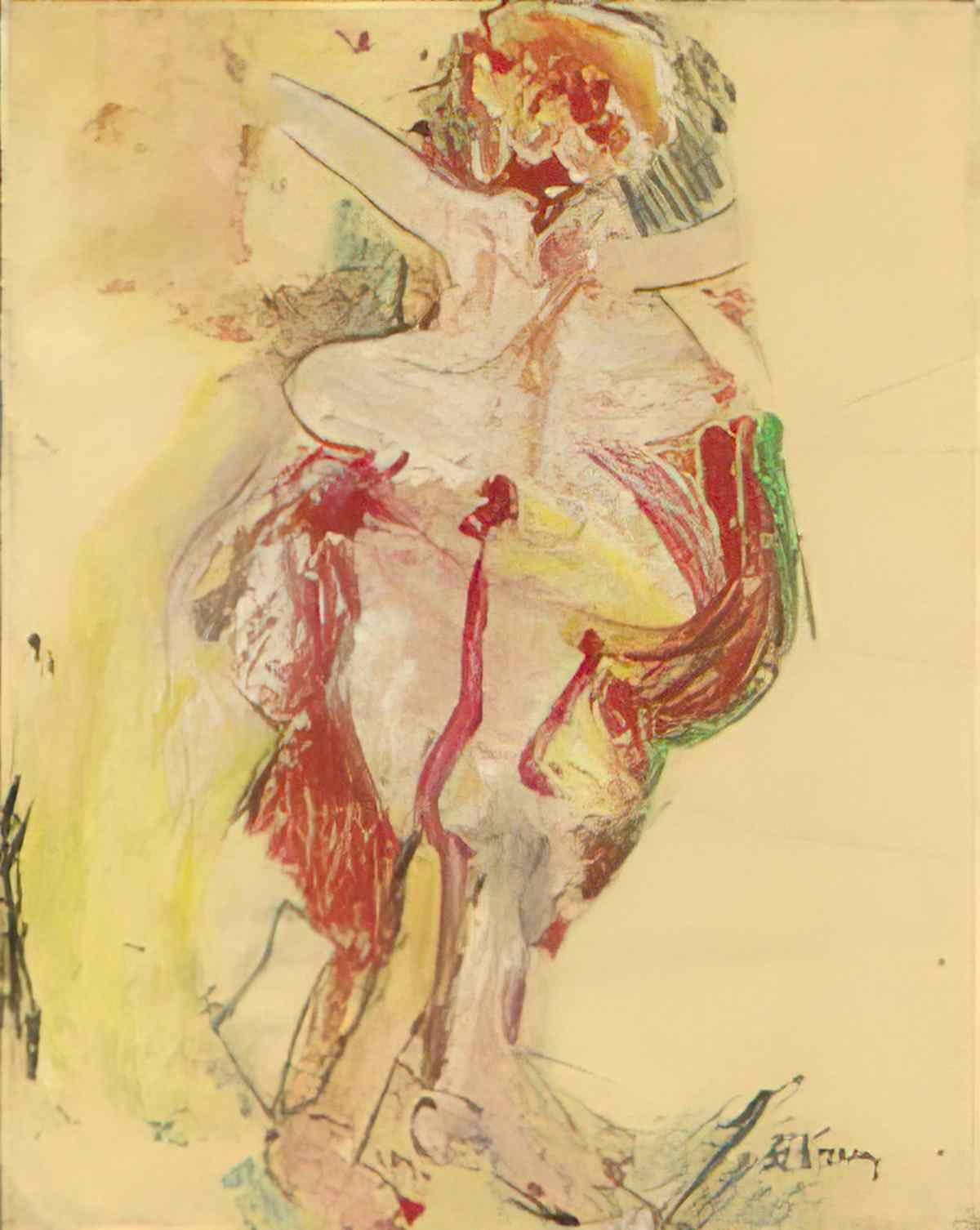 Willem de Kooning woman4 Art A4 Photo Print
