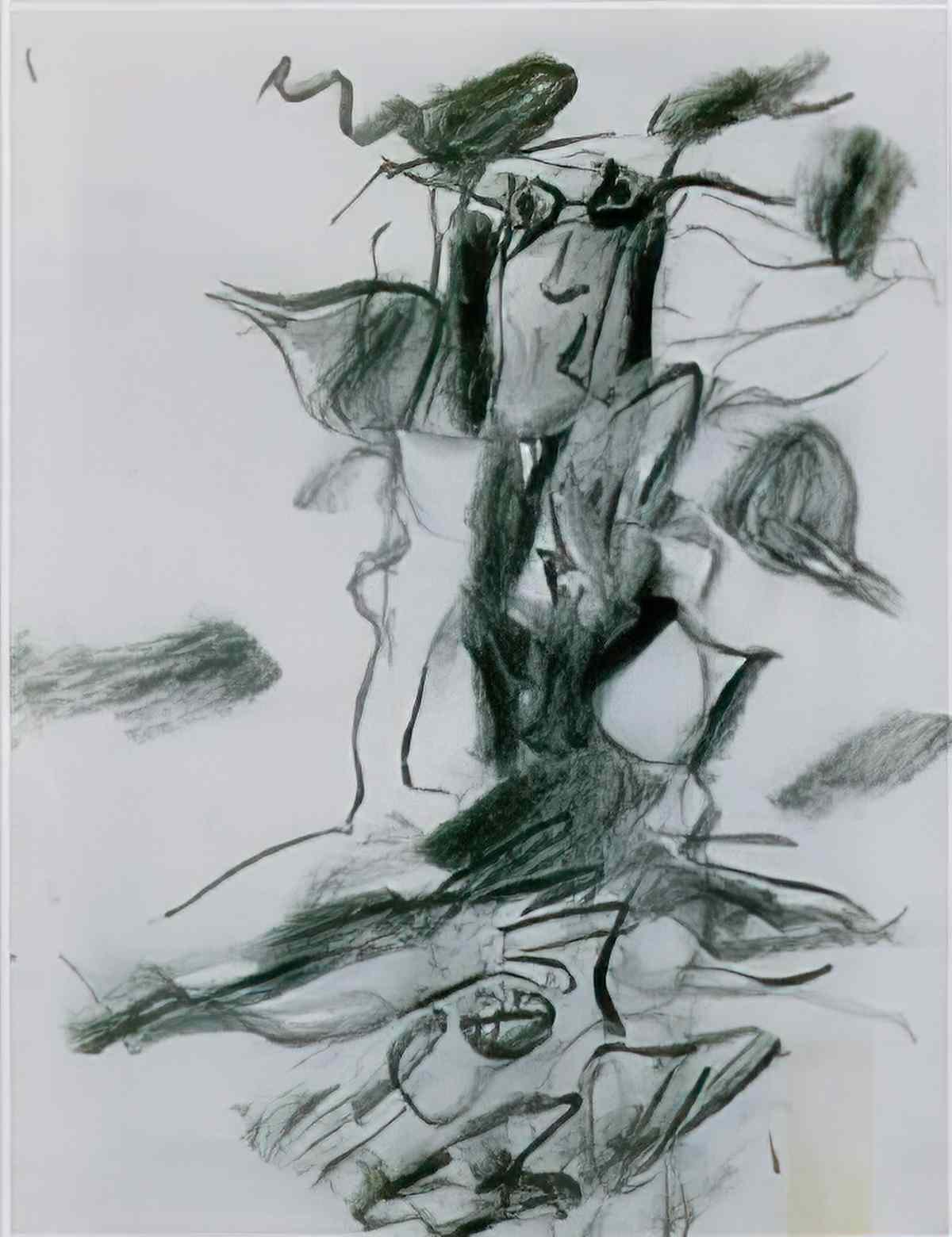 Willem de Kooning woman50 Art A4 Photo Print