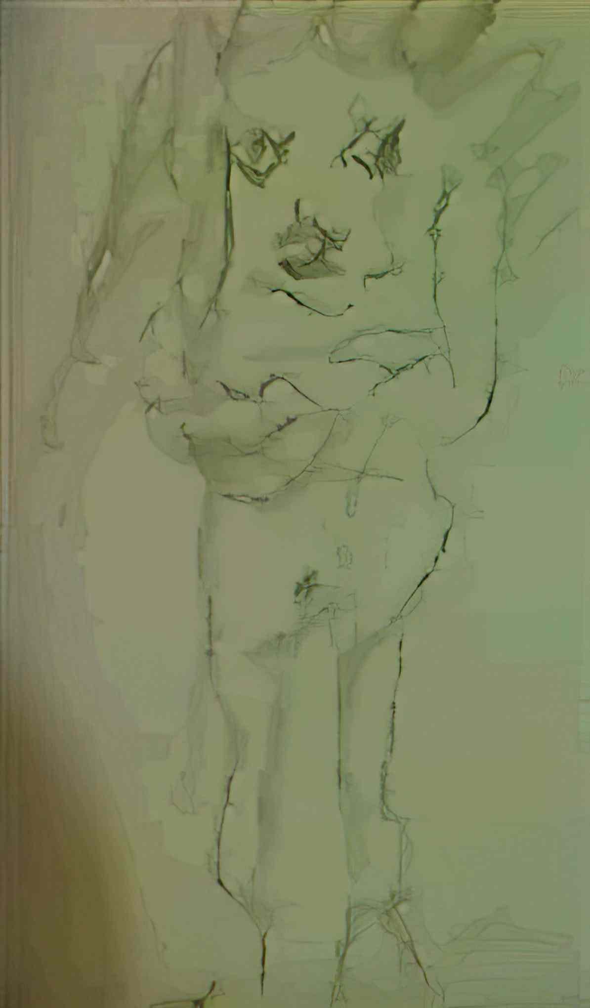 Willem de Kooning woman59 Art A4 Photo Print