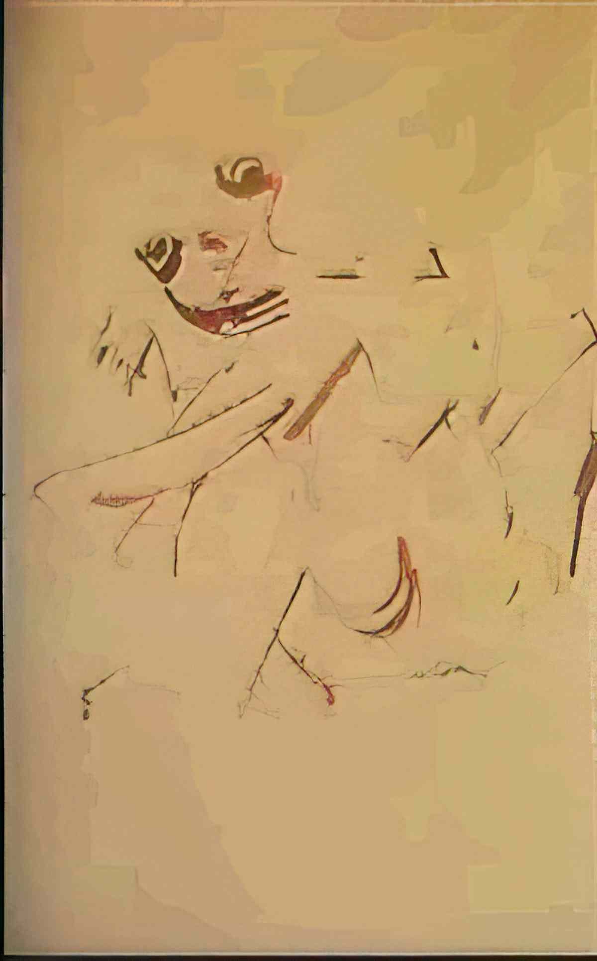 Willem de Kooning woman62 Art A4 Photo Print