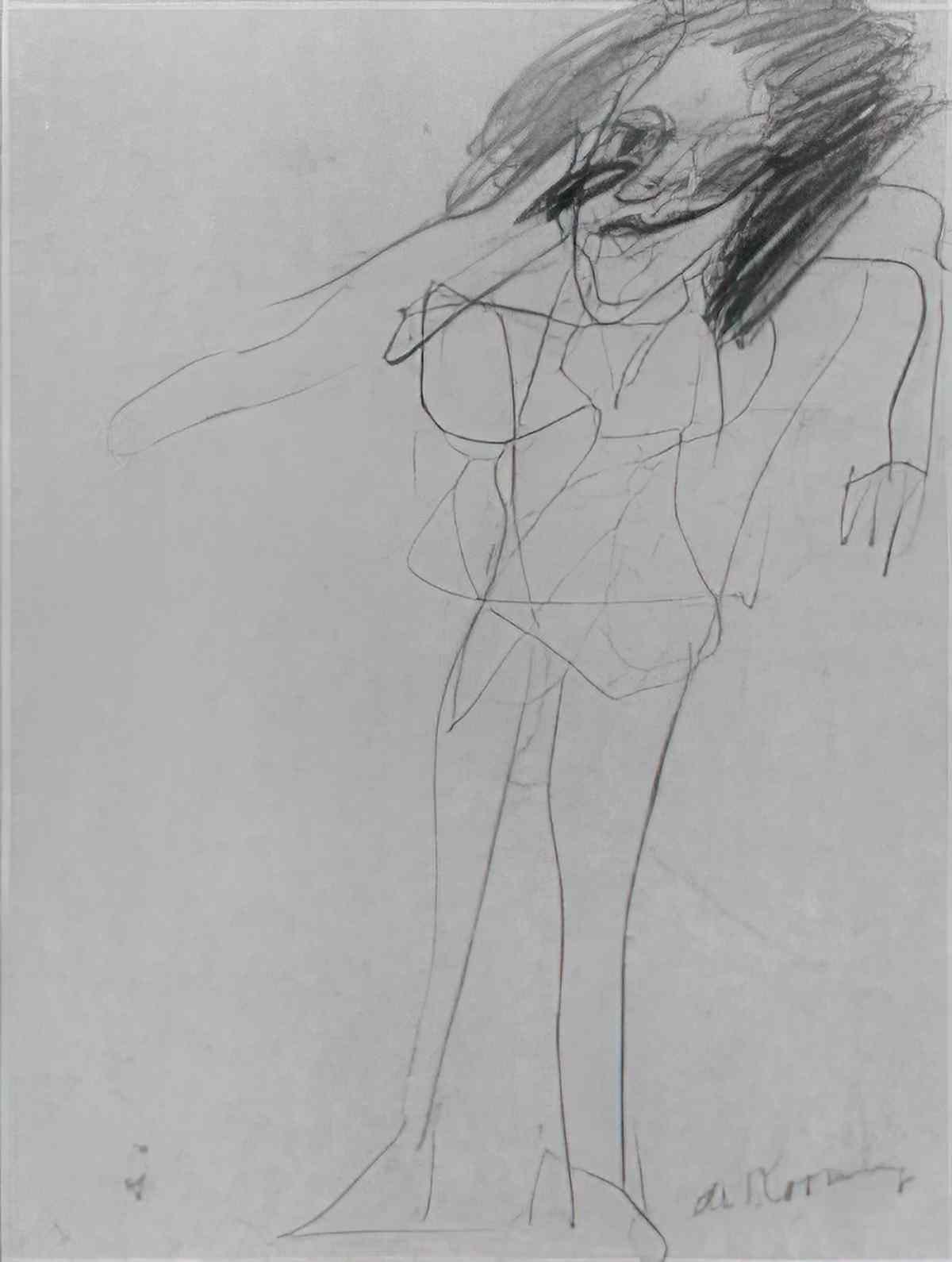 Willem de Kooning woman66 Art A4 Photo Print