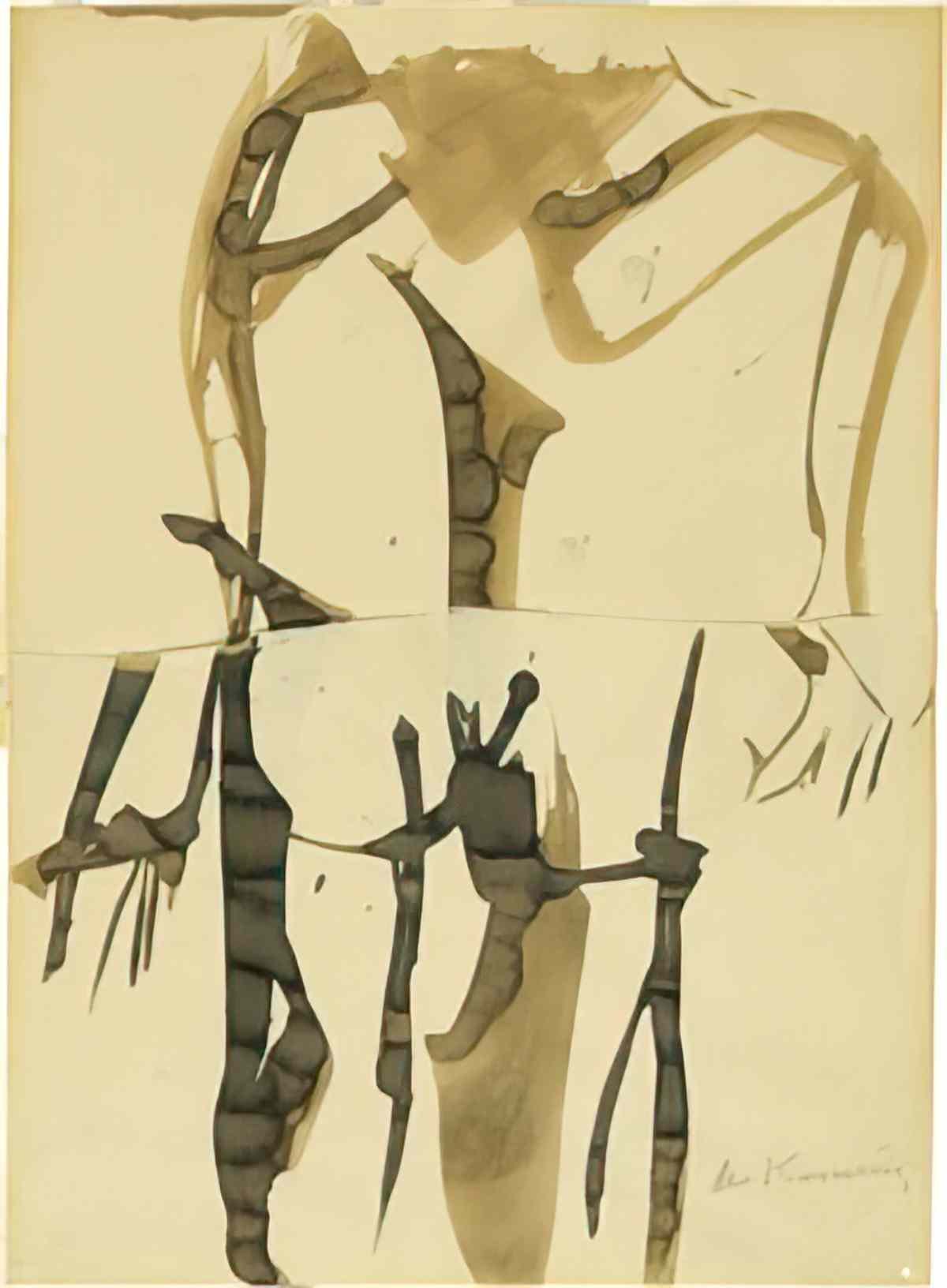 Willem de Kooning woman8 Art A4 Photo Print