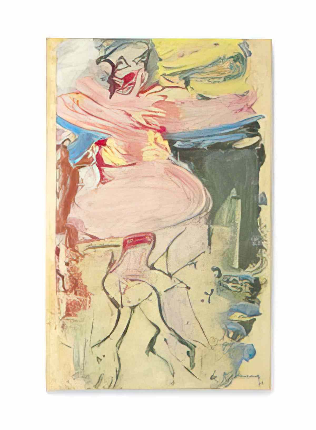 Willem de Kooning woman, hand before face1 Art A4 Photo Print
