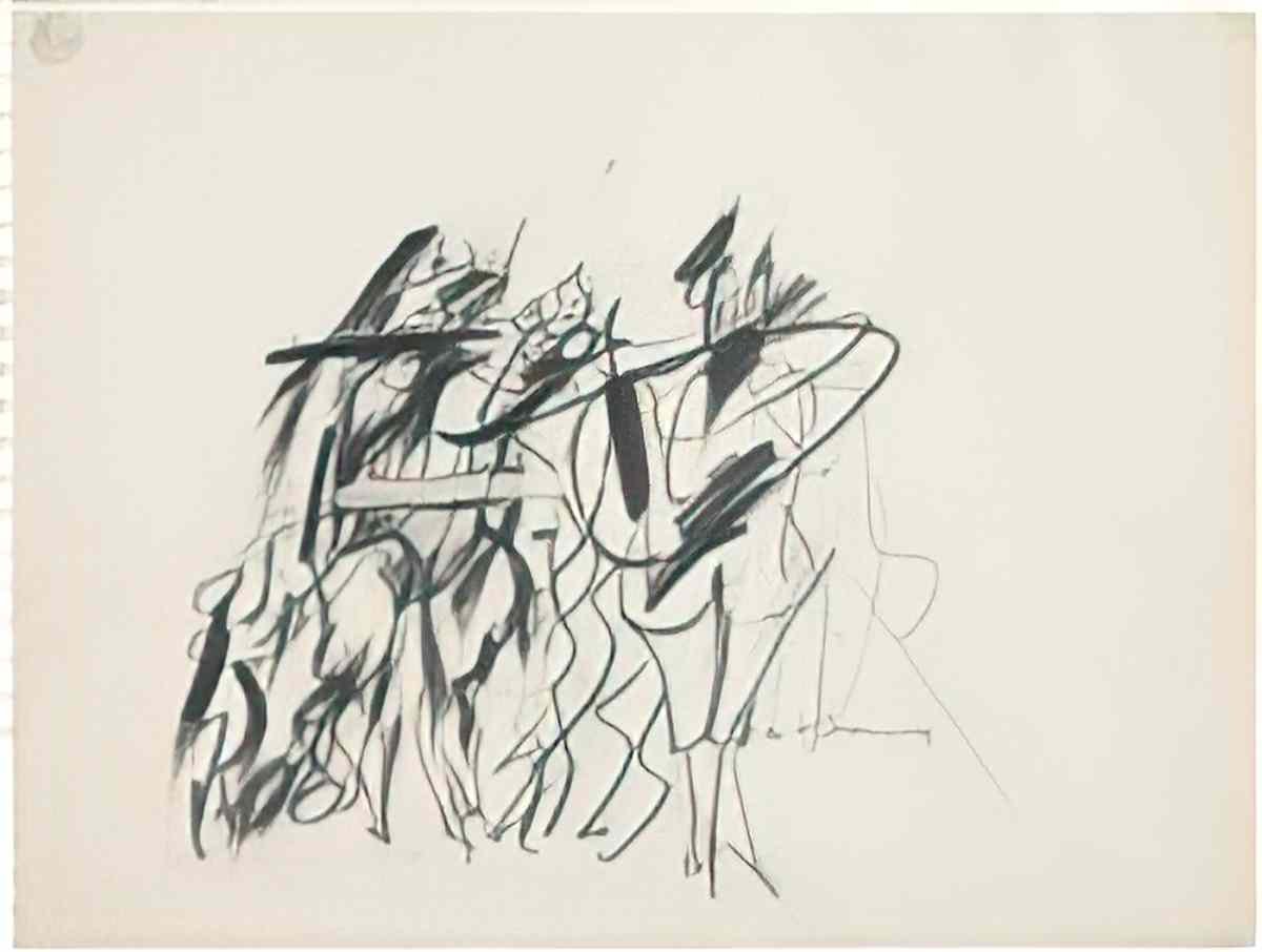 Willem de Kooning women 2 Art A4 Photo Print