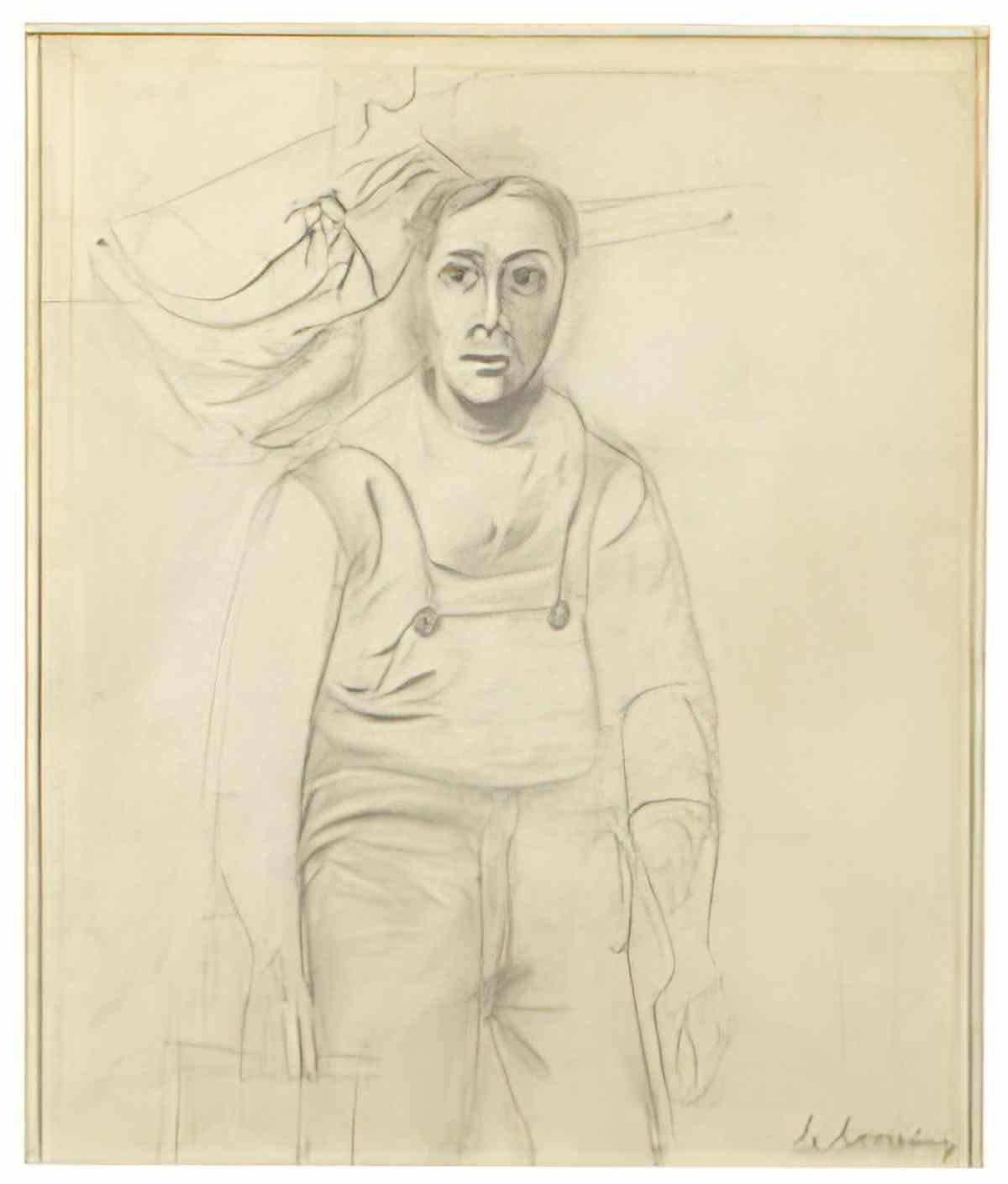 Willem de Kooning working man1 Art A4 Photo Print