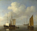 Willem van de Velde Dutch Ships in a Calm A4 Photo Print