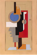 Willi Baumeister abstrakte komposition Art A4 Photo Print