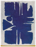 Willi Baumeister aru dark blue 1955 Art A4 Photo Print