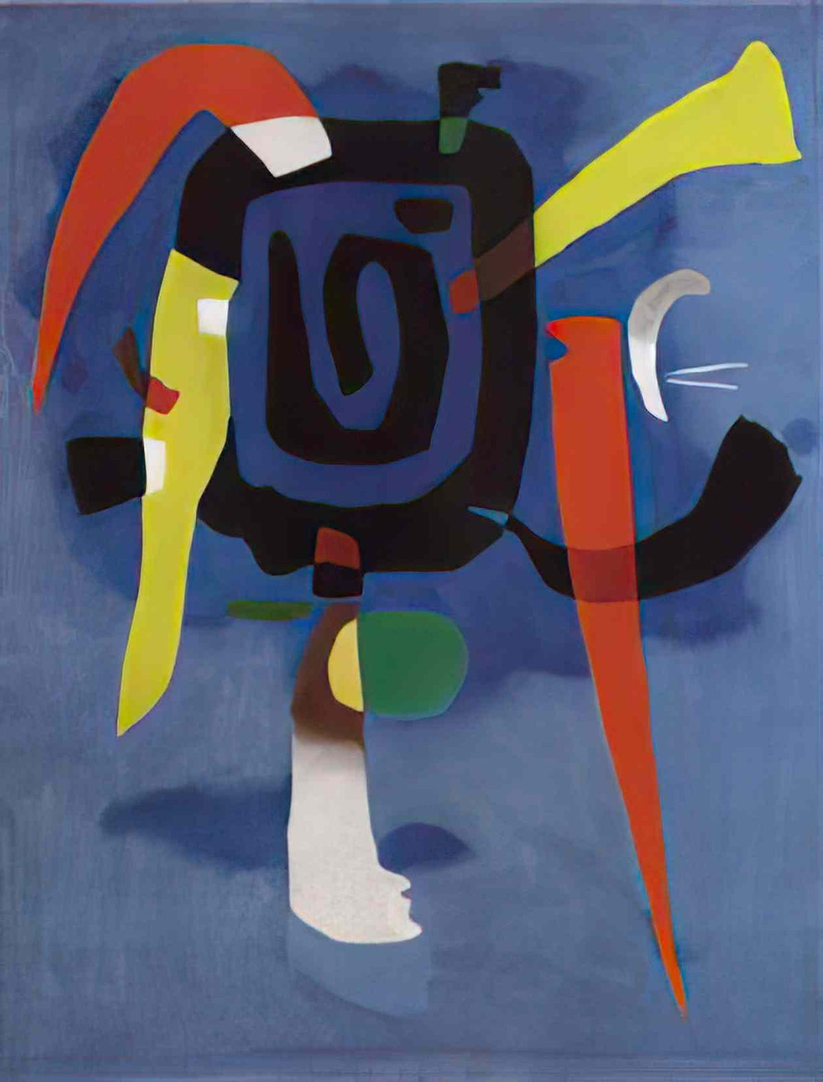 Willi Baumeister bluxao v 1955 Art A4 Photo Print