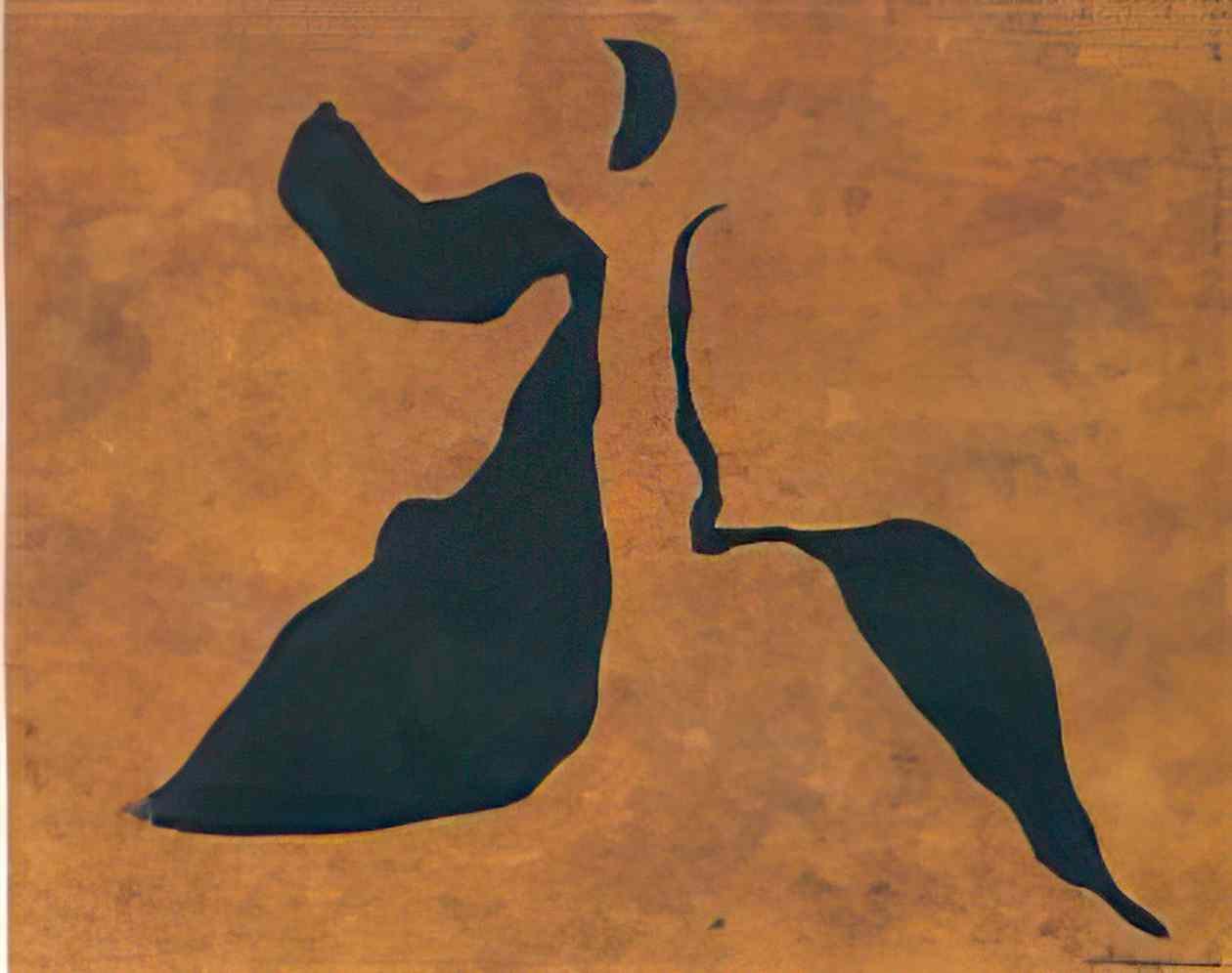 Willi Baumeister runner 1934 Art A4 Photo Print