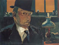 Willi Baumeister self portrait 1910 Art A4 Photo Print