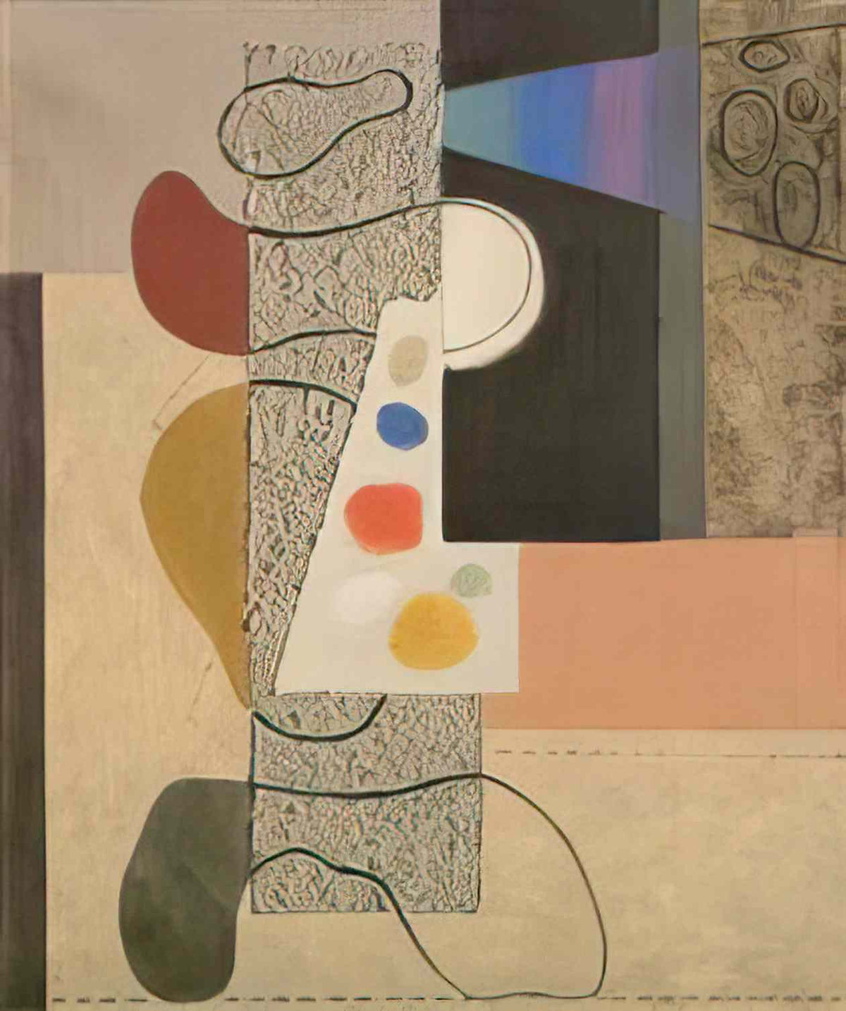 Willi Baumeister the painter 1929 Art A4 Photo Print