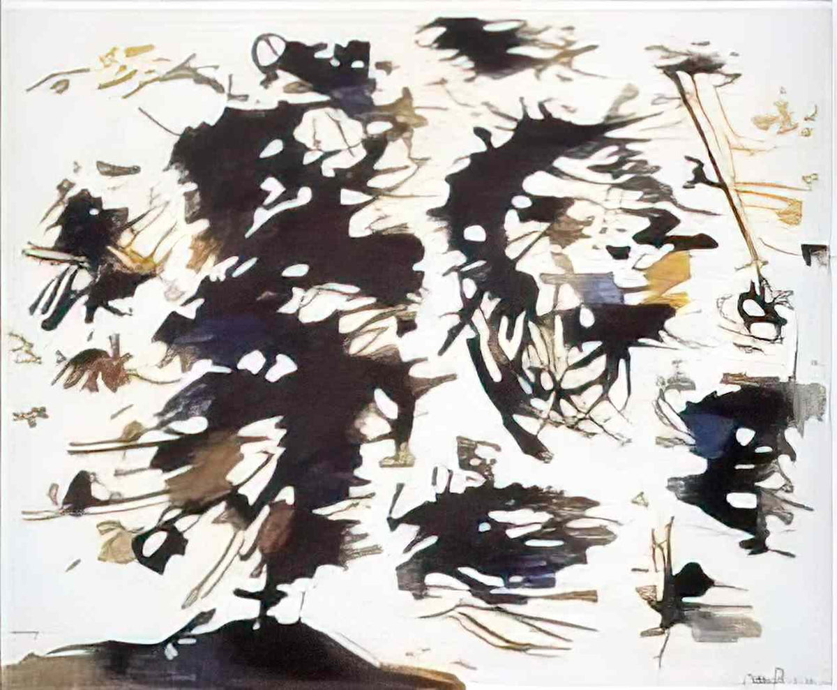 Willi Baumeister wind 1950 Art A4 Photo Print