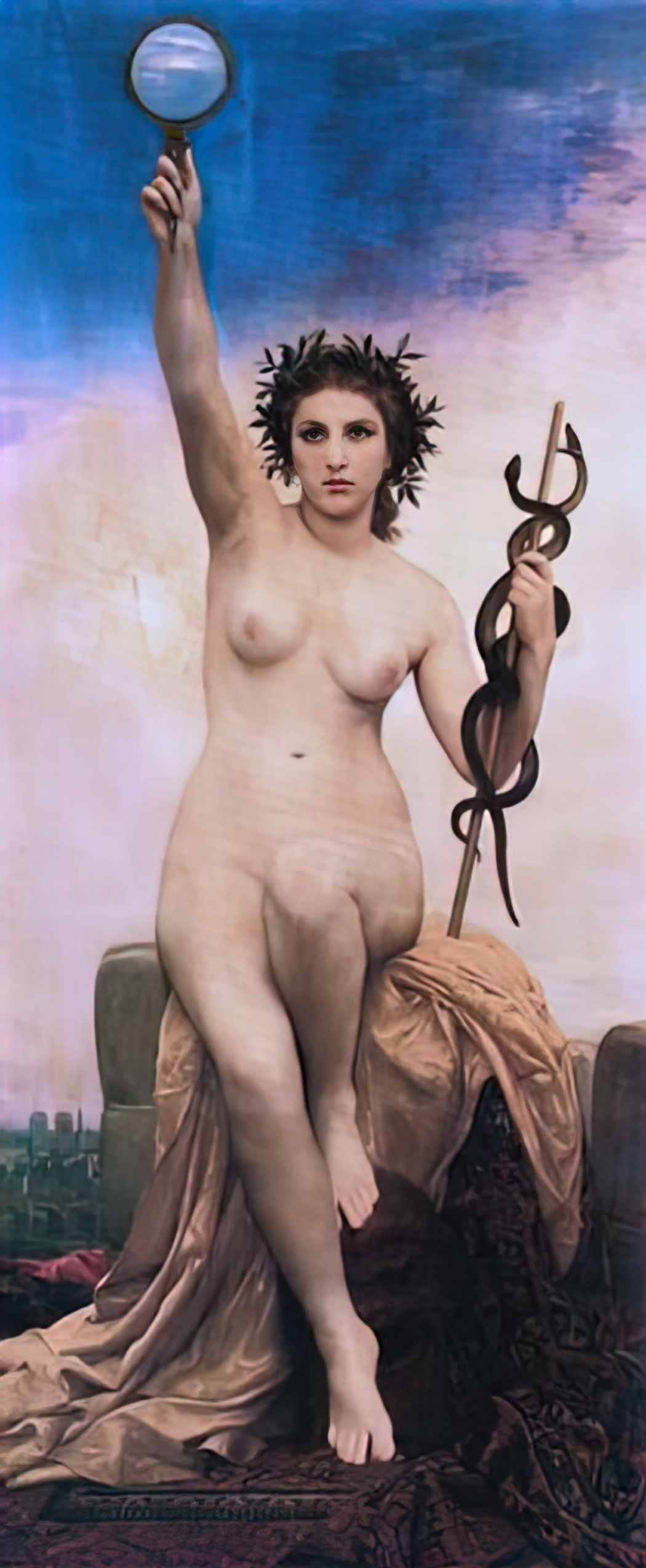 William Adolphe Bouguereau 369px bouguereau integrity Art A4 Photo Print