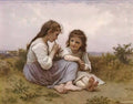 William Adolphe Bouguereau a childhood idyll 1900 Art A4 Photo Print