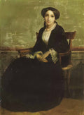 William Adolphe Bouguereau a portrait of genevieve bouguereau Art A4 Photo Print