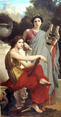 William Adolphe Bouguereau art and literature Art A4 Photo Print