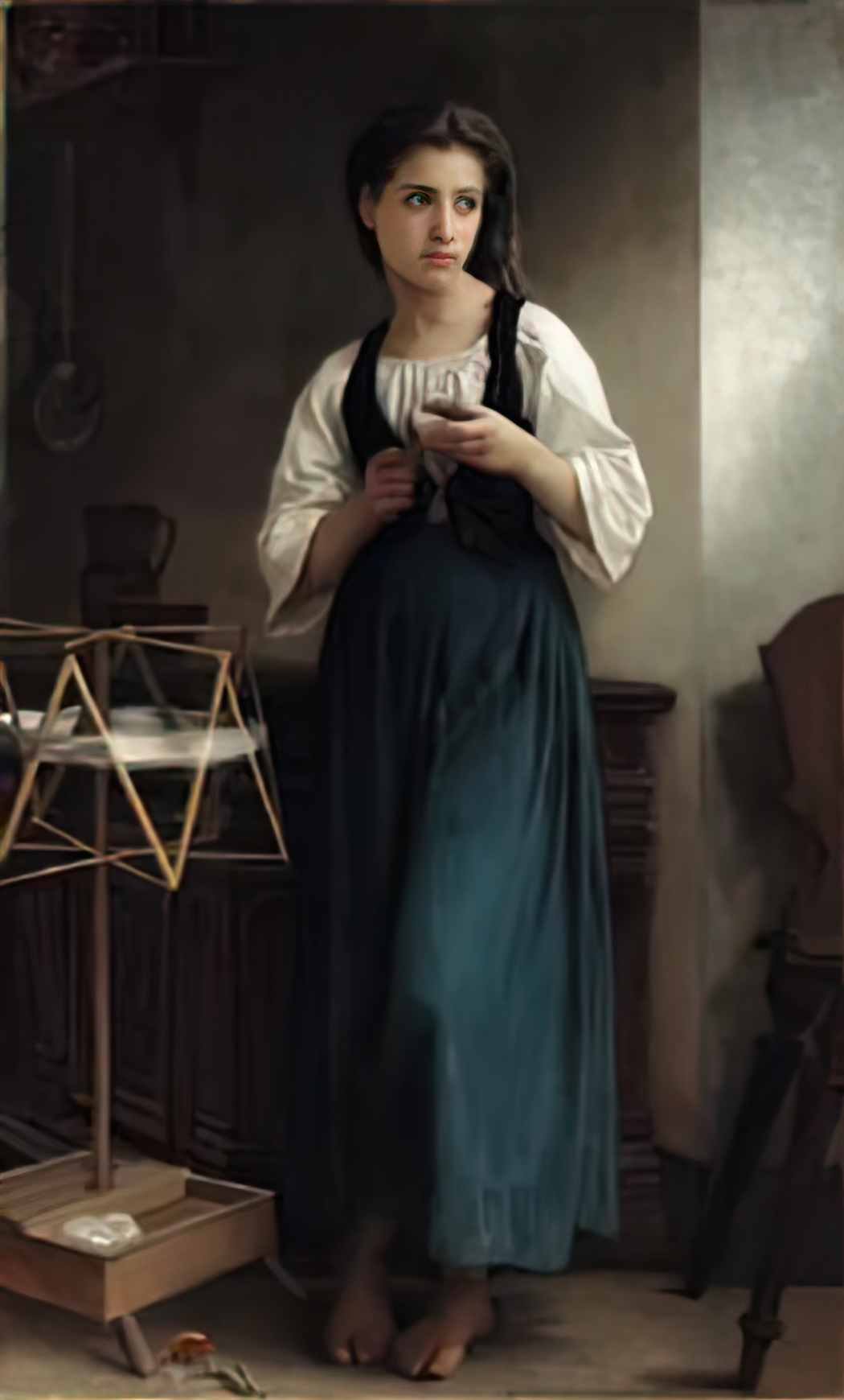 William Adolphe Bouguereau b25b1f9140c7b45d3e3bbb320e3e485a Art A4 Photo Print