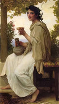 William Adolphe Bouguereau bacchante Art A4 Photo Print
