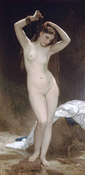 William Adolphe Bouguereau baigneuse 1870 Art A4 Photo Print