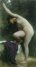 William Adolphe Bouguereau bather 2 Art A4 Photo Print
