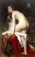 William Adolphe Bouguereau bather Art A4 Photo Print