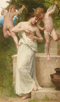 William Adolphe Bouguereau blessures d amore Art A4 Photo Print