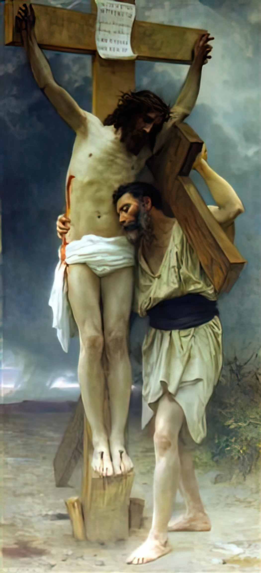 William Adolphe Bouguereau compassion 1897 Art A4 Photo Print