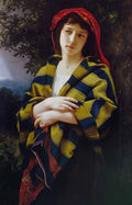 William Adolphe Bouguereau during the storm Art A4 Photo Print