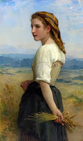 William Adolphe Bouguereau glaneuse Art A4 Photo Print