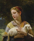 William Adolphe Bouguereau innocence 1 Art A4 Photo Print