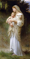 William Adolphe Bouguereau innocence(2) Art A4 Photo Print