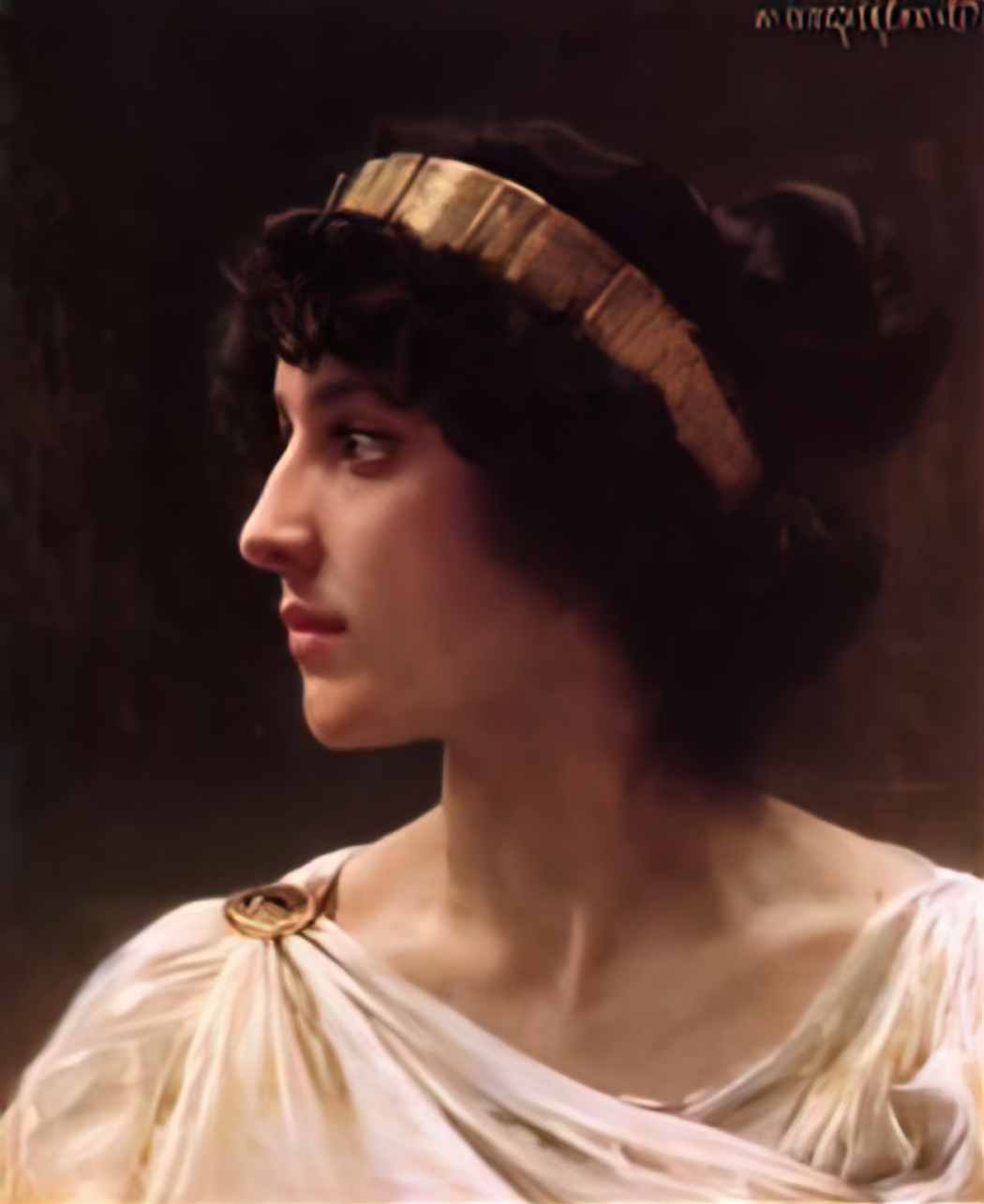 William Adolphe Bouguereau irene 1897 Art A4 Photo Print