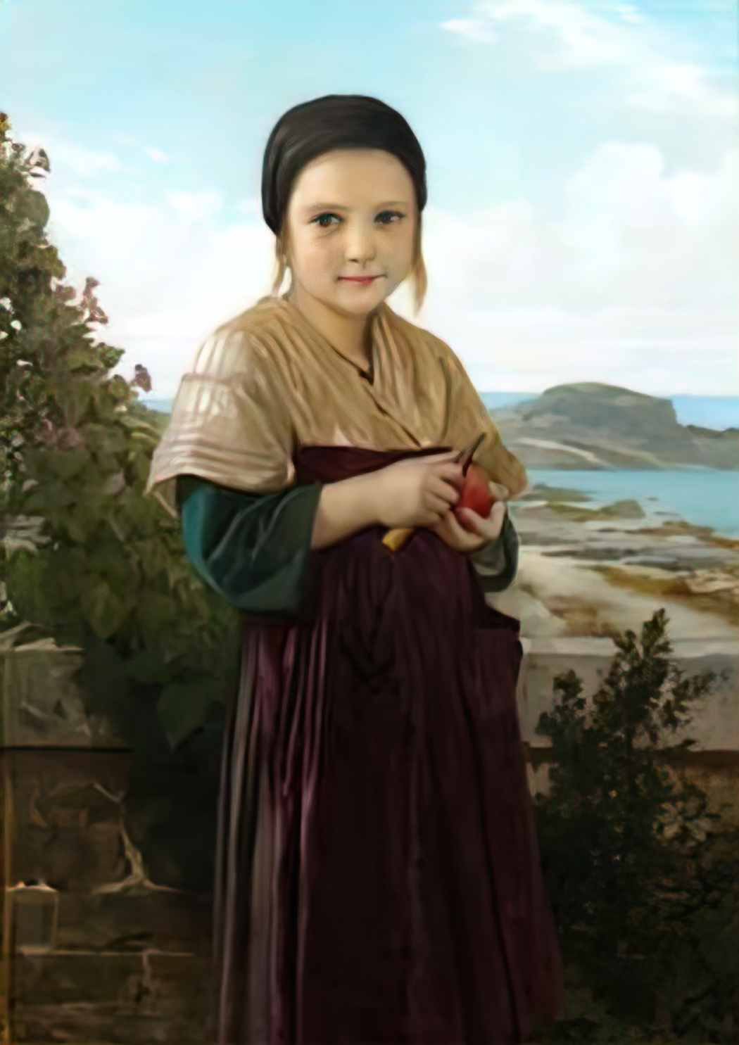 William Adolphe Bouguereau jeannie Art A4 Photo Print