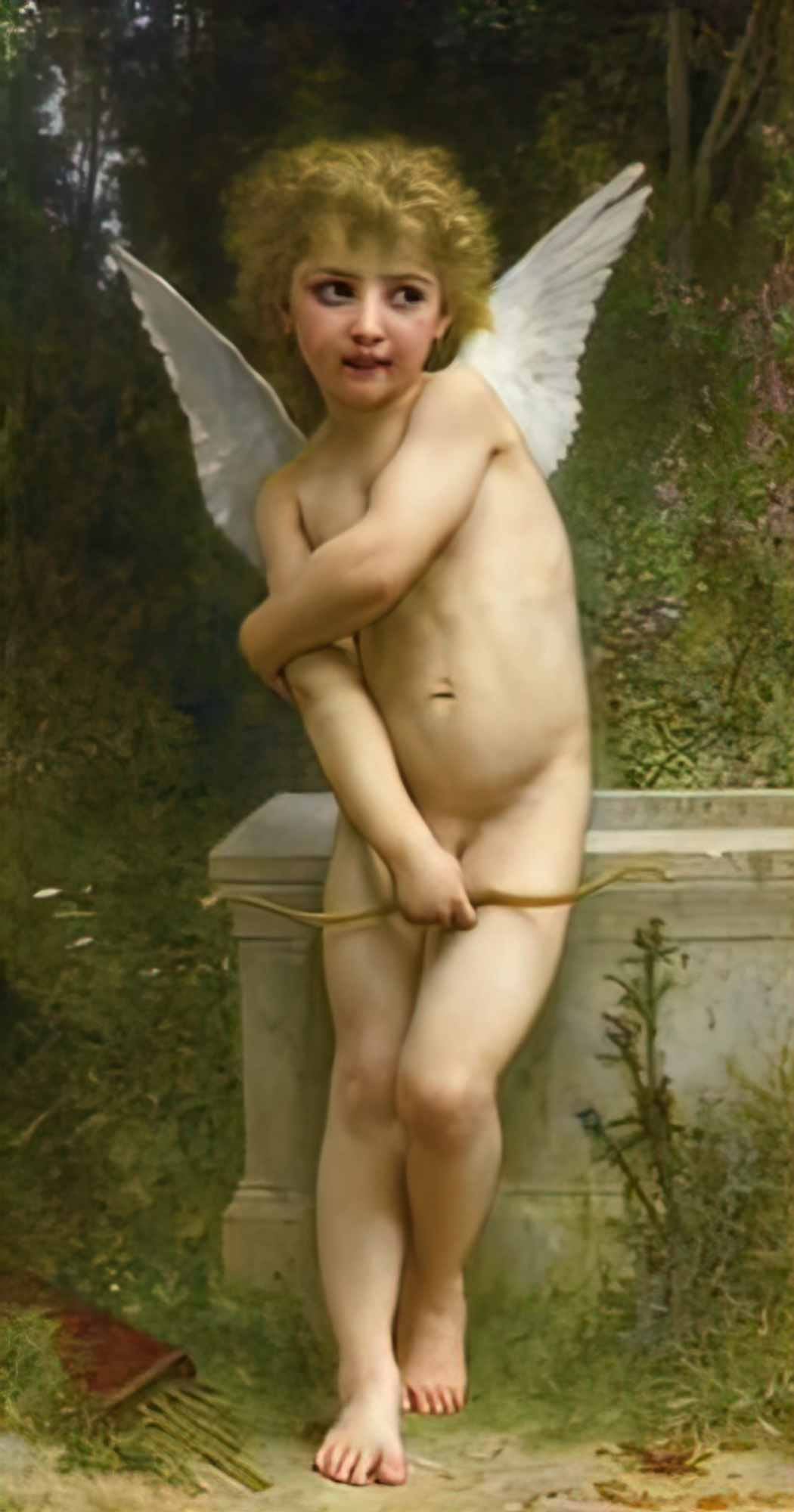 William Adolphe Bouguereau l amour piqu Art A4 Photo Print