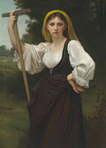 William Adolphe Bouguereau la faneuse Art A4 Photo Print