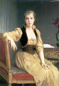 William Adolphe Bouguereau lady maxwell 1890 Art A4 Photo Print
